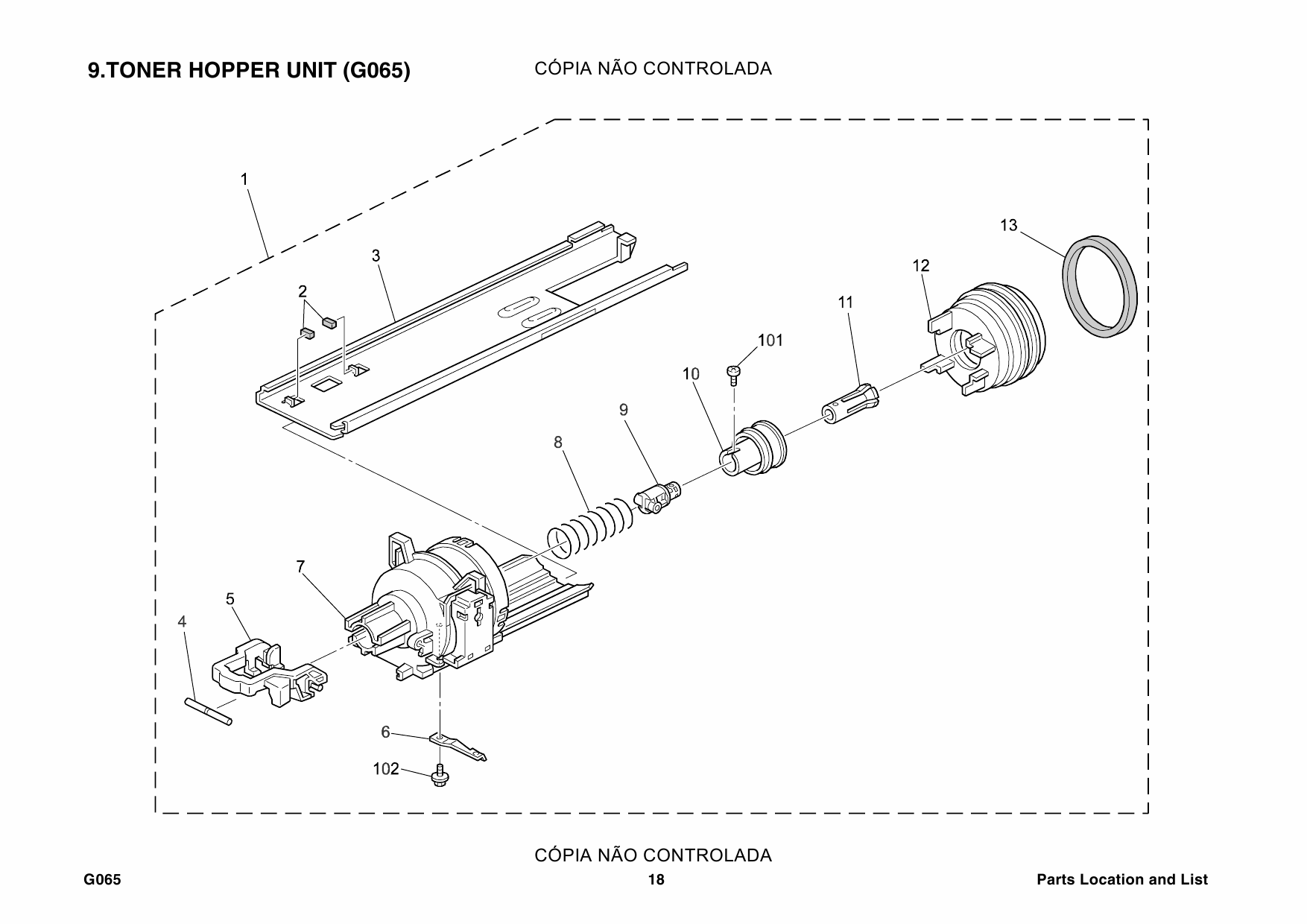 RICOH Aficio AP-4510 G065 Parts Catalog-2